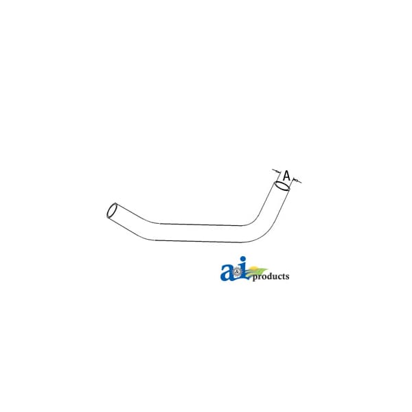Radiator Hose, Upper 18" x8" x1.5"